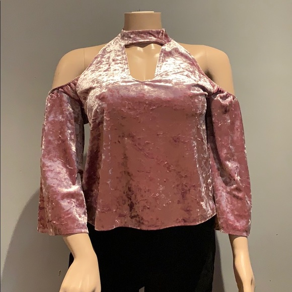 American Eagle crushed “velvet” shirt sz Small - Picture 2 of 8